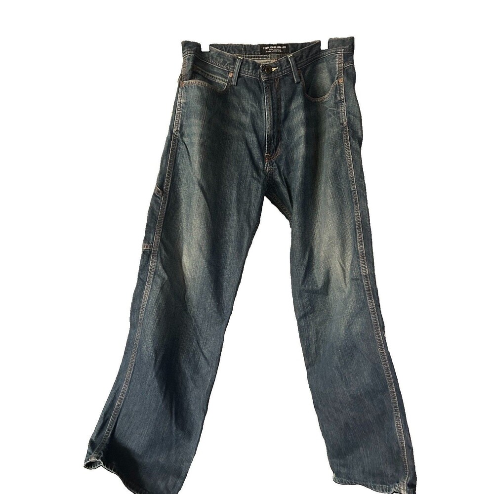 Vintage Men's - 33 X 30 POLO RL SPORT Denim Blue Jeans Casual Relaxed